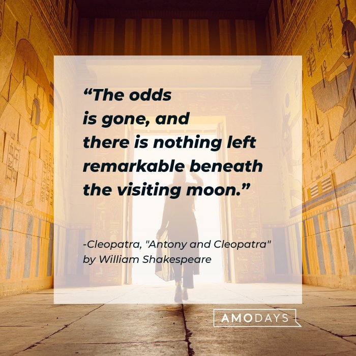 Quotes from antony and cleopatra