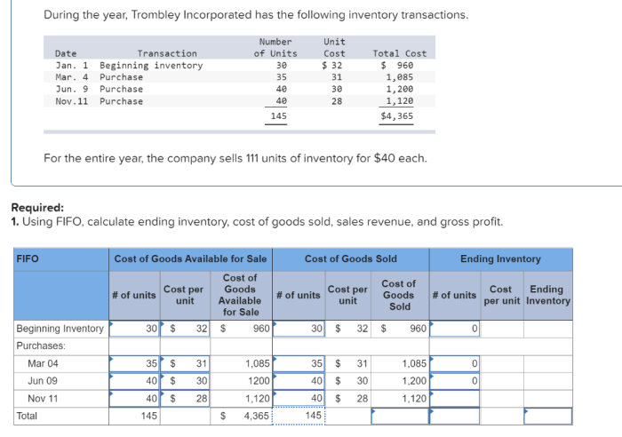 During the year triumph incorporated has the following inventory transactions