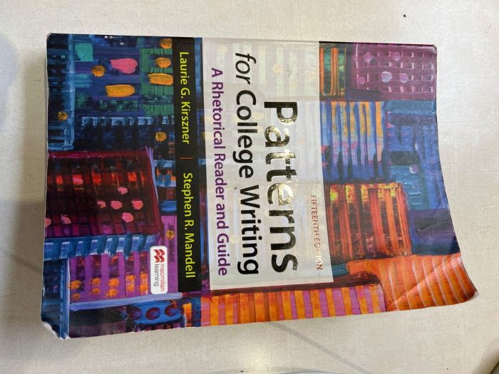 Patterns for college writing 15th edition online